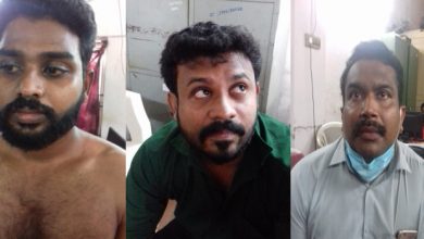 Photo of യുവതിയുടെ ചിത്രങ്ങൾ മോർഫ് ചെയ്ത് പ്രചരിപ്പിച്ച കേസിൽ സീരിയൽ നടൻ ഉൾപ്പടെ മൂന്നുപേർ പിടിയിൽ