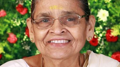 Photo of എ.ഐ.സി.സി ജനറല്‍ സെക്രട്ടറിയും മുന്‍ കേന്ദ്ര മന്ത്രിയുമായ കെ.സി വേണുഗോപാല്‍ എം.പിയുടെ മാതാവ് ജാനകിയമ്മ (83) നിര്യാതയായി.