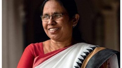 Photo of വോഗ് മാഗസിന്‍ വുമൺ ഓഫ് ദ ഇയറായി കെകെ ശൈലജ; ‘പേടിയല്ല, കര്‍മ്മനിരതയാവാനുള്ള ആവേശമാണ് എനിക്ക് കിട്ടിയത്’.