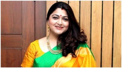 Photo of ഖുശ്ബുവിൻ്റെ കാറിൽ ടാങ്കർ ഇടിച്ചു, അപകടപ്പെടുത്താൻ ശ്രമം നടന്നതായി സംശയം,പോലീസ് അന്വേഷണം തുടങ്ങി.