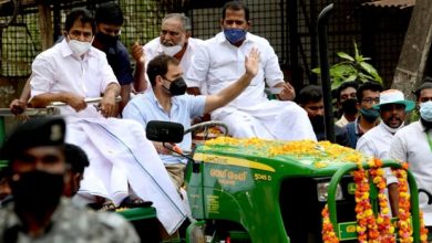 Photo of “കാർഷിക മേഖലയെ സുഹൃത്തുക്കൾക്ക് തീറെഴുതാനാണ് മോദിയുടെ ശ്രമം”; കർഷകരെ പിന്തുണച്ച് വയനാട്ടിൽ രാഹുലിന്റെ ട്രാക്ടർ റാലി