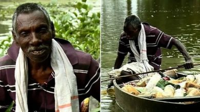 Photo of വൈകല്യം മറന്ന് വേമ്പനാട് കായലിന്റെ കാവലാളായ രാജപ്പന് വീടുവെച്ചുനൽകാൻ ബോബി ചെമ്മണ്ണൂർ