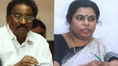 Photo of “സേവ് കമ്മ്യൂണിസം”: രാഷ്ട്രീയത്തിൽ കുടുംബാധിപത്യം അവസാനിപ്പിക്കണം; പാലക്കാട് എ കെ ബാലനെതിരെ വ്യാപക പോസ്റ്ററുകൾ