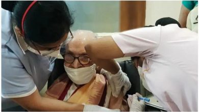Photo of ഇന്ത്യയിൽ കൊറോണ വാക്‌സിൻ സ്വീകരിച്ച ഏറ്റവും പ്രായം കൂടിയ വനിതയായി 103 വയസ്സുകാരി ജെ കാമേശ്വരി