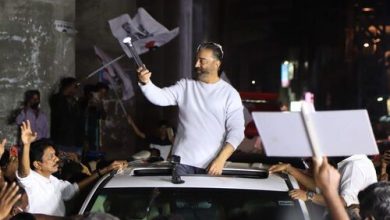 Photo of തെരഞ്ഞെടുപ്പടുത്തിരിക്കെ ദാദാ സാഹേബ് ഫാൽക്കേ പുരസ്‌കാരം പ്രഖ്യാപിച്ചതിൽ രാഷ്ട്രീയമുണ്ടായിരിക്കാം; ബിജെപിക്ക് തന്നെ പണം കൊടുത്ത് വാങ്ങാനാകില്ല: കമൽ ഹാസൻ