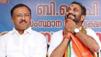 Photo of കേന്ദ്രമന്ത്രി വി. മുരളീധരൻ മത്സരിക്കേണ്ട; പ്രചാരണത്തിന് നേതൃത്വം നൽകിയാൽ മതി: കേന്ദ്രനേതൃത്വം