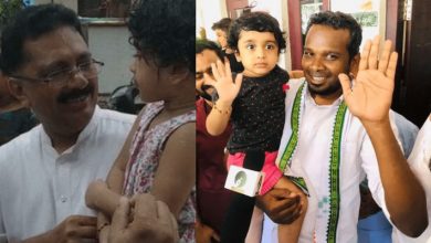Photo of കെടി ജലീലിന്റെ തോളത്തിരുന്ന് ഫിറോസിക്കയെ ഇഷ്ടമെന്ന് പറഞ്ഞു, സമയെ കാണാന്‍ ഫിറോസെത്തി