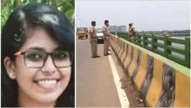 Photo of ഗോശ്രീ പാലത്തില്‍ തൂങ്ങി മരിച്ചയാളെ നീക്കുന്നതിനിടയില്‍ അതേ പാലത്തില്‍ യുവതി കായലില്‍ ചാടി മരിച്ചു