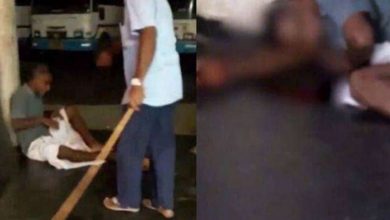 Photo of മാസ്ക് ധരിച്ചില്ല: കെഎസ്‌ആർടിസി‍ ബസ് സ്റ്റാൻഡിൽ ഇരുന്നയാളുടെ കൈ അടിച്ചുപൊട്ടിച്ചു; ദൃശ്യങ്ങൾ മൊബൈലിൽ പകർത്തി യാത്രക്കാർ