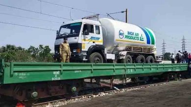 Photo of ഓക്സിജൻ സിലിൻഡറുകളുടെ ലഭ്യതകുറവ്: ആശ്വാസമായി ഇന്ത്യൻ റെയിൽവേയുടെ ഓക്സിജൻ എക്സ്പ്രസ് ട്രെയിനുകൾ