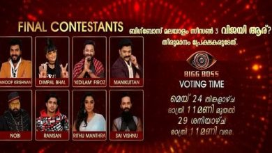 Photo of ബിഗ് ബോസ് മലയാളം സീസണ്‍ 3 വോട്ടിംഗ് അവസാനിച്ചു; ആരാവും ടൈറ്റില്‍ വിന്നര്‍?