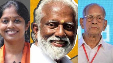 Photo of ബിജെപി തരംഗം, മൂന്നിടങ്ങളില്‍ എന്‍ ഡി എ മുന്നേറുന്നു