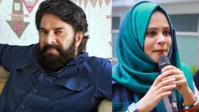Photo of ലക്ഷദ്വീപ്: നിലവിളക്ക് കൊളുത്താതെ മാറി നിന്ന അബ്ദുറബ്ബിനെ വിമര്‍ശിച്ച മമ്മൂട്ടി പ്രതികരിക്കാത്തതില്‍ അത്ഭുതം -ഫാത്തിമ തഹ് ലിയ