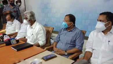 Photo of കൊടകര കേസില്‍ പ്രതികള്‍ സിപിഎം ബന്ധമുള്ളവര്‍; പ്രതിരോധവുമായി ബിജെപി