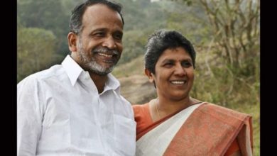 Photo of ലതികക്ക് പിന്നാലെ ഭര്‍ത്താവ് കെ.ആര്‍ സുഭാഷും കോണ്‍ഗ്രസ് വിട്ടു