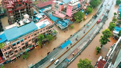 Photo of മുംബൈയിൽ കനത്ത മഴ: നിരവധി സബർബൻ സർവ്വീസുകൾ റദ്ദാക്കി