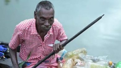 Photo of കുമരകത്തെ കായൽ സംരക്ഷകൻ രാജപ്പന് അന്താരാഷ്ട്ര പുരസ്കാരം