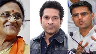 Photo of ബി.ജെ.പിയിലേക്ക് പോകുമെന്ന് പറഞ്ഞത് സച്ചിന്‍ ടെന്‍ഡുല്‍ക്കറായിരിക്കും; റിത്ത ബഹുഗുണ ജോഷിയ്ക്ക് മറുപടിയുമായി സച്ചിന്‍ പൈലറ്റ്