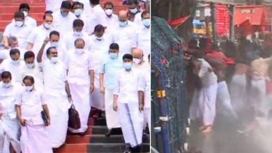 Photo of കയ്യാങ്കളി കേസ്; വിദ്യാഭ്യാസ മന്ത്രിയുടെ രാജി ആവശ്യപ്പെട്ട് തലസ്ഥാനത്ത് പ്രതിഷേധം ശക്തം.