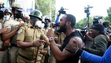 Photo of പോലീസ് കസ്റ്റഡിയില്‍ ആഫ്രിക്കന്‍ വംശജന്റെ മരണം; ബെംഗളൂരുവില്‍ പ്രതിഷേധം