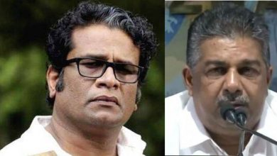 Photo of ‘ഡിസംബറില്‍ പോകുമെന്ന് കൊറോണ താങ്കളോട് സ്വകാര്യ സംഭാഷണം നടത്തിയോ?’സജി ചെറിയാന് എതിരെ ഹരീഷ് പേരടി