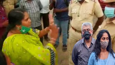 Photo of അജിത്തിന്റെ വീടിനു മുന്നില്‍ യുവതിയുടെ ആത്മഹത്യാശ്രമം