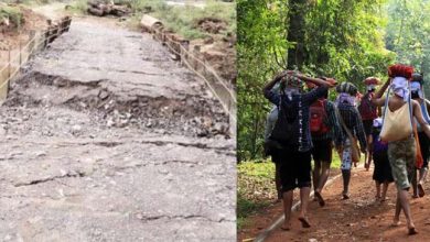 Photo of ശബരിമലയില്‍ ലക്ഷങ്ങള്‍ ചിലവിട്ട് നിര്‍മിച്ച പാലം മൂന്നാം ദിവസം തകര്‍ന്നു