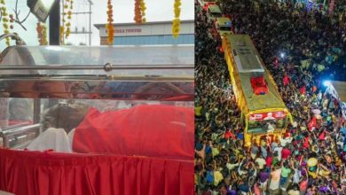Photo of വിപ്ലവ ഭൂമിയിൽ വീണ്ടും വി.എസ്; വിലാപ യാത്ര ആലപ്പുഴയിലെത്തി