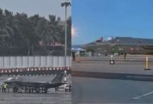 Photo of F-35 യുദ്ധവിമാനം തിരികെ ബ്രിട്ടനിലേക്ക്; ടെക്നിക്കൽ തകരാർ പരിഹരിച്ച് യാത്ര പുനരാരംഭിച്ചു