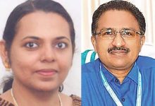Photo of രജിസ്ട്രാർ പദവിയിൽ നിന്നും തന്നെ ഒഴിവാക്കാണമെന്നു മിനി കാപ്പൻ ; വി സി ക്ക് കത്ത് നൽകി