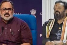Photo of വ്യാജ വോട്ടർ പട്ടിക വിവാദം തെരഞ്ഞെടുപ്പിനു മുന്നോടിയായുള്ള ശ്രദ്ധതിരിക്കൽ: രാജീവ് ചന്ദ്രശേഖർ