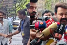 Photo of താര സംഘടന ‘അമ്മ’ തെറഞ്ഞെടുപ്പ്; വോട്ട് രേഖപ്പെടുത്താൻ മോഹൻലാൽ എത്തി