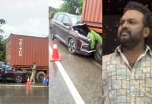 Photo of സിനിമാ നടൻ ബിജുക്കുട്ടന് വാഹനാപകടത്തിൽ പരുക്ക്