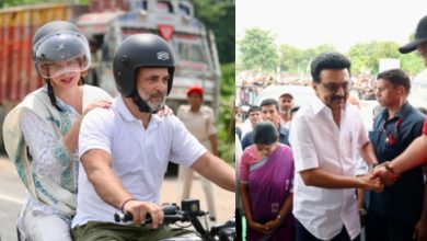 Photo of പതിനൊന്ന് ദിവസം പിന്നിട്ട് രാഹുല്‍ ഗാന്ധി നയിക്കുന്ന ‘വോട്ടർ അധികാർ യാത്ര’; വയനാട് എംപി പ്രിയങ്കാ ഗാന്ധിയും ഇന്ന് പങ്കെടുത്തു