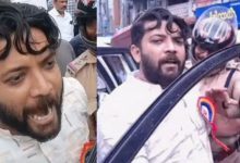 Photo of വടകരയില്‍ ഷാഫി പറമ്പില്‍ എംപിയുടെ വാഹനം തടഞ്ഞ് പ്രതിഷേധക്കാർ; വടകര അങ്ങാടിയില്‍ നിന്ന് പേടിച്ച് പോകില്ലെന്ന് എംഎൽഎ