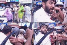 Photo of ഷാഫി പറമ്പിൽ എംപിയെ തടഞ്ഞ സംഭവം;  11 ഡിവൈഎഫ്ഐ പ്രവർത്തകരെ പൊലീസ് അറസ്റ്റ് ചെയ്ത് വിട്ടയച്ചു
