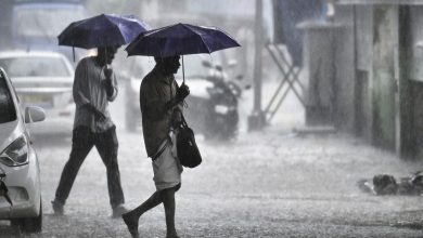 Photo of സംസ്ഥാനത്ത് ഇന്നും വ്യാപകമായി മഴ; ഒന്‍പത് ജില്ലകളില്‍ യെല്ലോ അലേര്‍ട്ട്