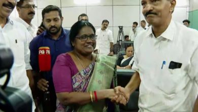 Photo of കൂത്താട്ടുകുളം നഗരസഭ അധ്യക്ഷയായി യുഡിഎഫ് സ്ഥാനാർത്ഥി കൗൺസിലർ കല രാജു തിരഞ്ഞെടുക്കപ്പെട്ടു
