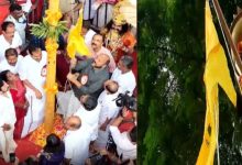 Photo of തൃപ്പൂണിത്തുറ അത്തച്ചമയ ആഘോഷങ്ങൾക്ക് തുടക്കം; മന്ത്രി പി. രാജീവ് അത്തപതാക ഉയർത്തി, നടൻ ജയറാം ഘോഷയാത്ര ഫ്ലാഗ് ഓഫ് ചെയ്തു