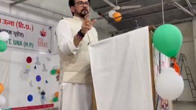 Photo of ആദ്യ ബഹിരാകാശ യാത്രികന്‍ ഹനുമാനാണെന്ന് ബിജെപി എംപി അനുരാഗ് താക്കൂര്‍