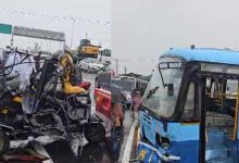 Photo of കാസർഗോഡ്  തലപ്പാടിയിൽ  കർണാടക RTC ബസ് നിയന്ത്രണം വിട്ട് അപകടം അഞ്ചു മരണം
