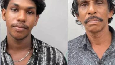 Photo of കൈവിലങ്ങുമായി ചാടിപ്പോയ അച്ഛനും മകനും പിടിയിൽ;മോഷണക്കേസ് പ്രതികളാണ് ഇവർ