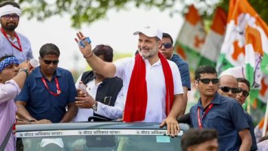 Photo of രാഹുൽ ഗാന്ധിയുടെ നേതൃത്വത്തിൽ നടത്തിയ വോട്ടർ അധികാർ യാത്ര ഇന്ന് സമാപനം; സമാപന പദയാത്രയിൽ ഇന്ത്യാ സഖ്യത്തിലെ പ്രമുഖ നേതാക്കൾ പങ്കെടുക്കും