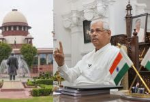 Photo of ഡിജിറ്റൽ, സാങ്കേതിക സർവകലാശാലകളിലെ വിസി നിയമനം; മുഖ്യമന്ത്രിയെ ഒഴിവാക്കണമെന്നാവശ്യപ്പെട്ട് ഗവർണർ സുപ്രീംകോടതിയിൽ