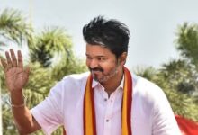Photo of വോട്ട് ചോരി ആരോപണത്തെ ചൂണ്ടിക്കാട്ടി കേന്ദ്രസർക്കാരിനെതിരെ തമിഴക വെട്രി കഴകം നേതാവ് വിജയ്