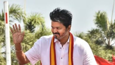 Photo of വോട്ട് ചോരി ആരോപണത്തെ ചൂണ്ടിക്കാട്ടി കേന്ദ്രസർക്കാരിനെതിരെ തമിഴക വെട്രി കഴകം നേതാവ് വിജയ്
