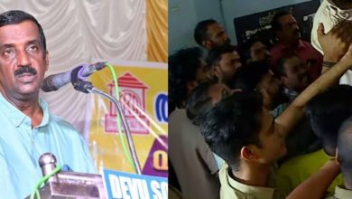 Photo of ബിജെപി കൗണ്‍സിലറുടെ ആത്മഹത്യ; മാധ്യമപ്രവര്‍ത്തകരെ കയ്യേറ്റം ചെയ്ത് ബിജെപി പ്രവര്‍ത്തകർ