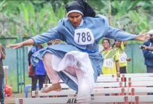 Photo of കന്യാസ്ത്രീ വേഷത്തിലെത്തി ഹര്‍ഡില്‍സ് മത്സരത്തില്‍ അമ്പരിപ്പിക്കുന്ന വിജയം കരസ്ഥമാക്കി സിസ്റ്റര്‍ സബീന
