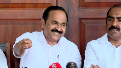 Photo of വിജയ് മല്യ നൽകിയ സ്വർണത്തിൽ എത്ര ശേഷിയുണ്ടെന്ന് സർക്കാർ വ്യക്തമാക്കണമെന്ന് പ്രതിപക്ഷ നേതാവ്