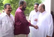 Photo of ഭിന്നശേഷി അധ്യാപക നിയമനം; ചങ്ങനാശേരി ആർച്ബിഷപ്പുമായുള്ള കൂടിക്കാഴ്ച സമവായ നീക്കവുമായി വിദ്യാഭ്യാസ മന്ത്രി